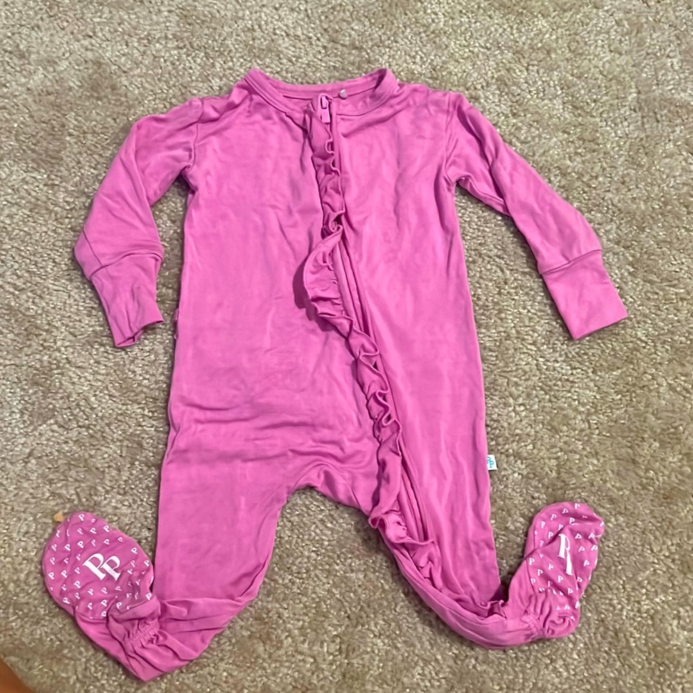 Posh Peanut Ruffle Butt Pajamas
